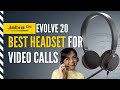JABRA EVOLVE 20 (less than 2k lang)| BEST HEADSET FOR VIDEO CALLS  | Work/Learn from Home
