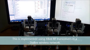 Sensor Fusion and Control Algorithms for a Multi Robot System