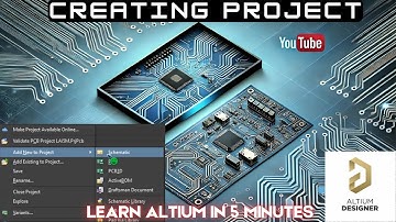 Altium Designer Tutorial - 2 | Create your first project