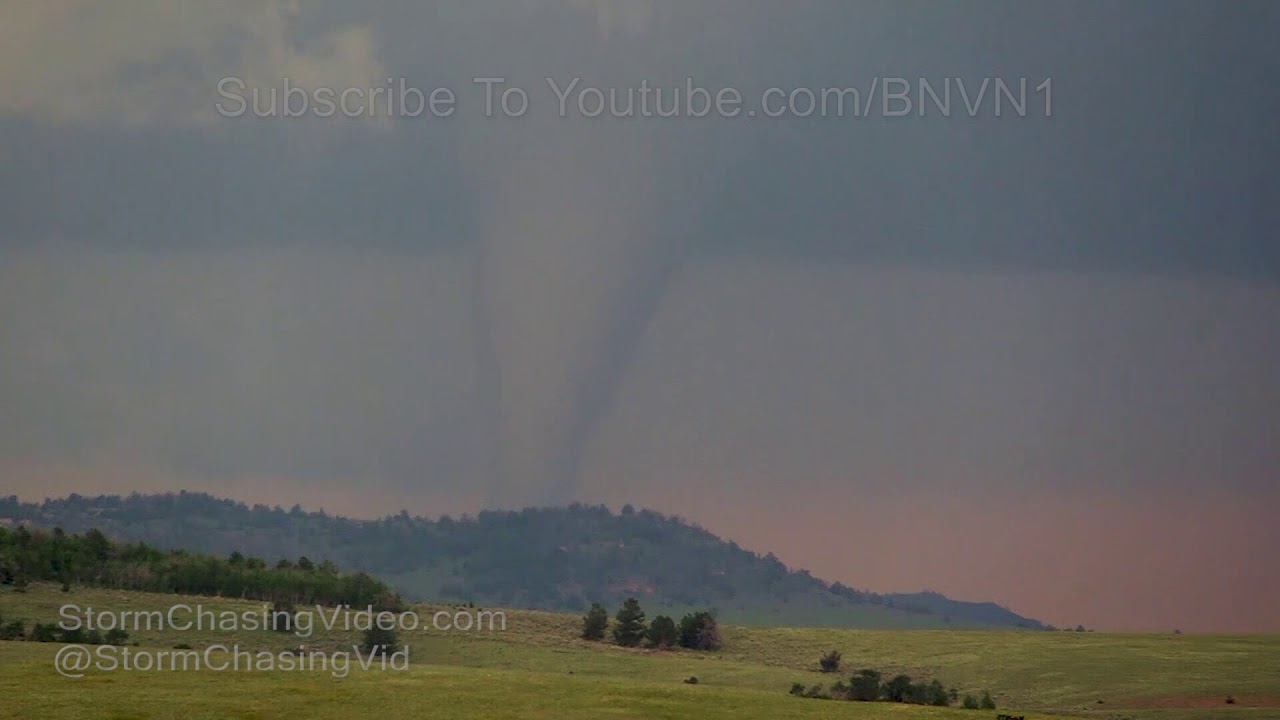 Tornadoes and Incredible Storm Structure in Laramie, WY  - 6/6/2018