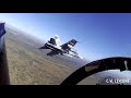 F/A-18A+ Return To Base over New Orleans, Fan Break, and Landing