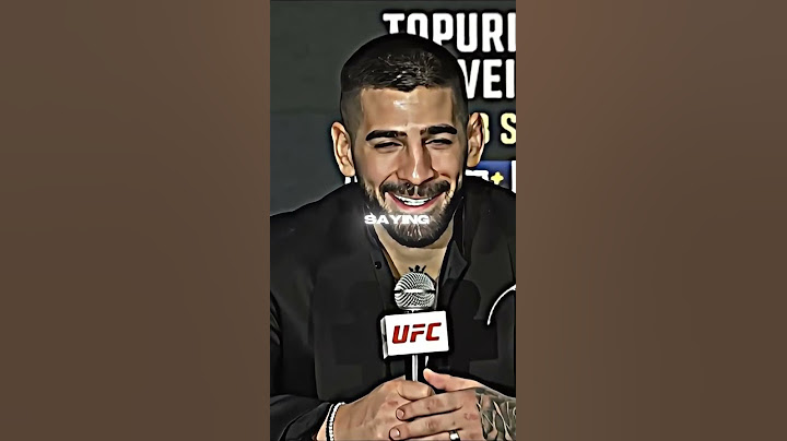"I'm the best FIGHTER in the world" - Ilia Topuria