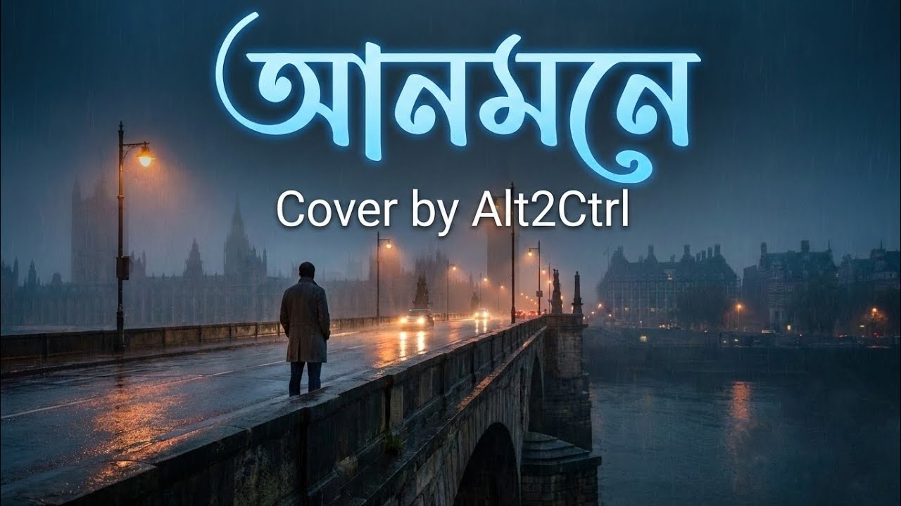 90s Bangla Rock Vibe Returns 🎸 | আনমনে (Aonmone) - Cover by Alt2Ctrl 💙❤️‍🩹
