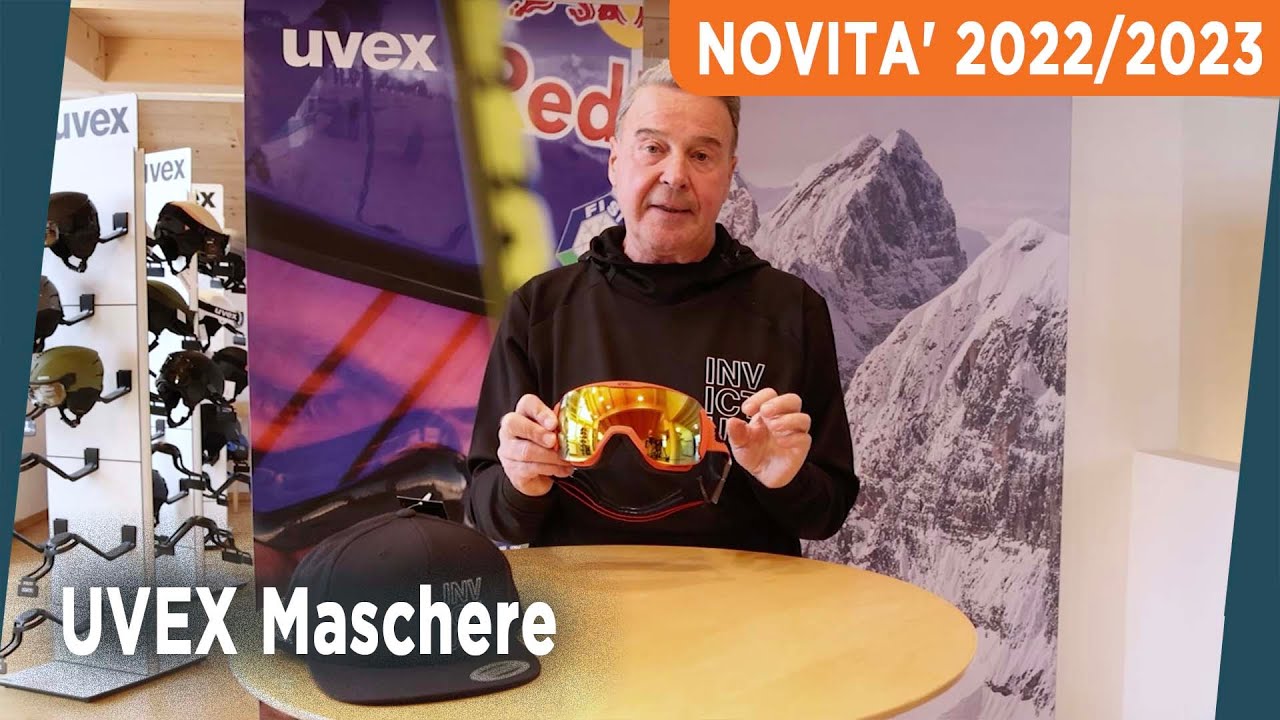 Le novità Uvex, maschere per l'inverno 2022/23