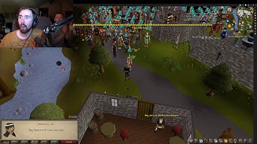 Asmongold gets a warm welcome in Runescape