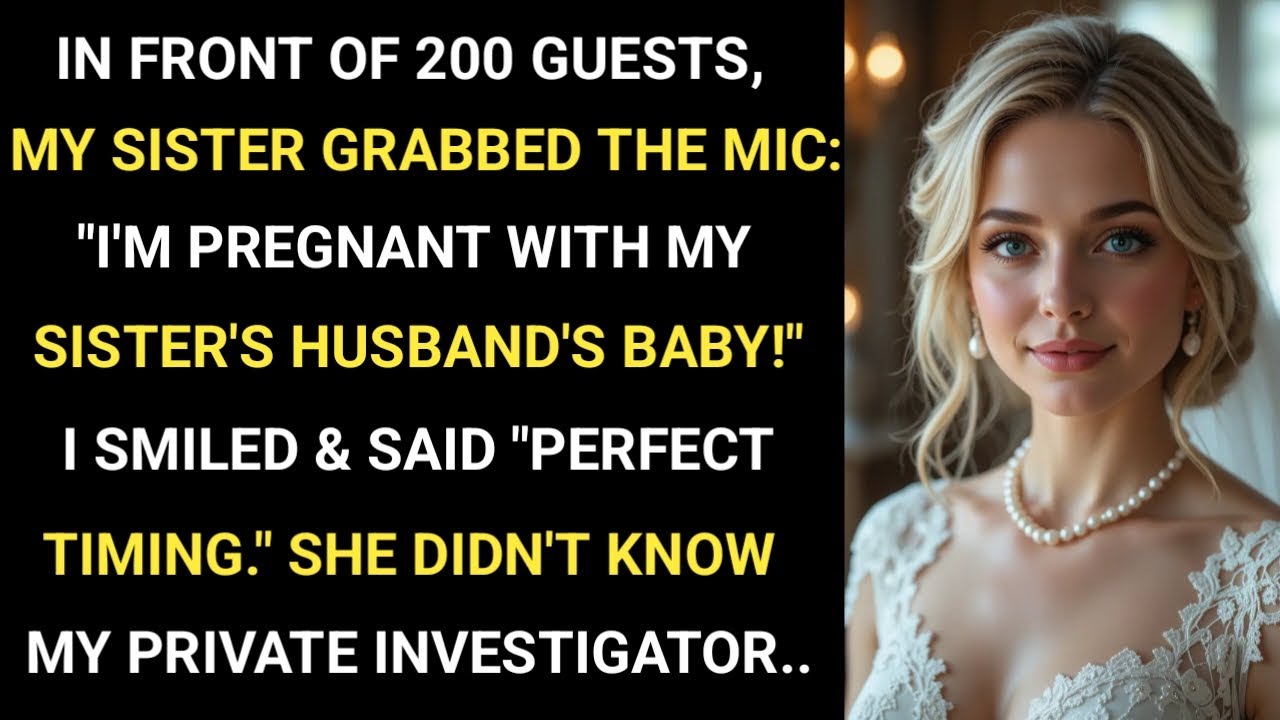 My SISTER Announced At My Wedding 