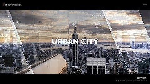 Elagant Glass Photo Slideshow | After Effects Project Template