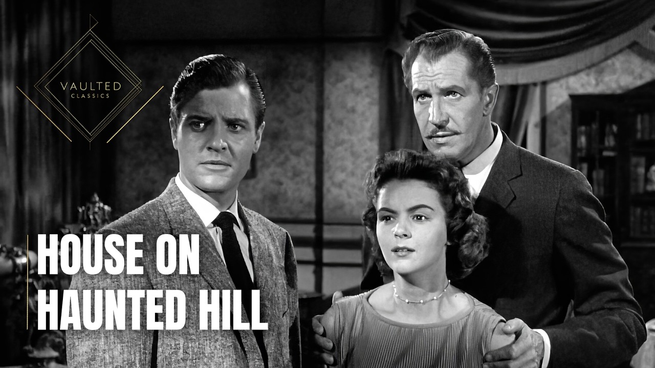 House on Haunted Hill (1959) | Vincent Price | Full Movie | Vaulted Classics