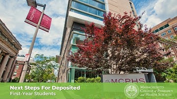 Next Steps for MCPHS Deposited First-Year Students