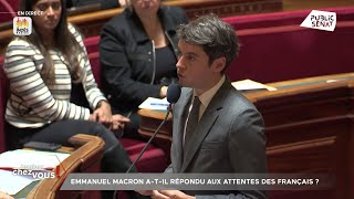 Gabriel Attal : Opération séduction au Sénat