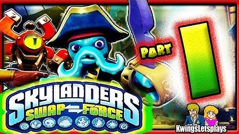 Skylanders Swap Force Wii U - Walkthrough Part 1 Mount Cloudbreak co-op Gameplay!