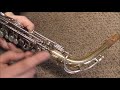 Saxophone Octave Problems That Are Easy To Repair