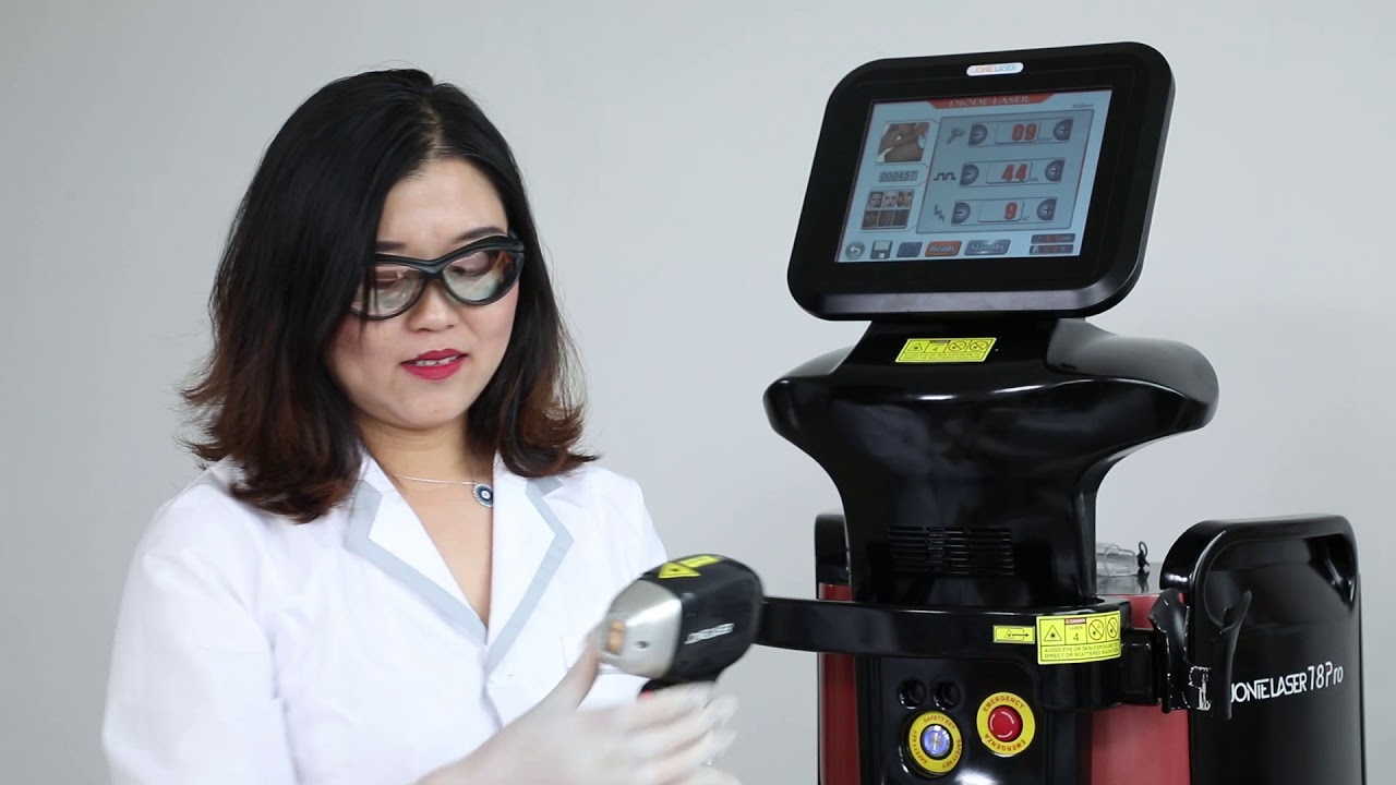 stand mode diode laser T8pro (operation) YouTube