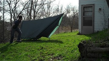 DD Hammock Tarp XL   Time Lapse Setup Music