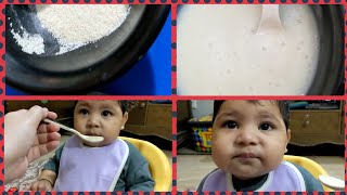 8 months old baby food | baby food recipe Banana and Suji ? food baby babyfood subscribe share