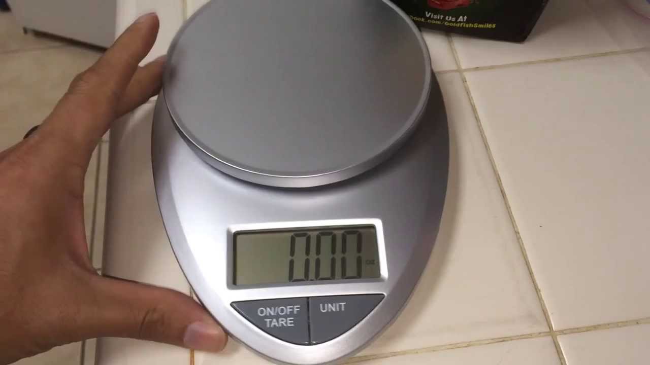 Review: The EatSmart Precision Pro Digital Kitchen Scale (and a