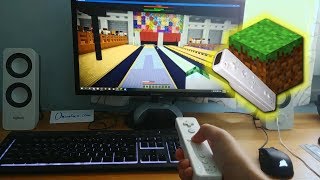 Play Minecraft with a Wii Remote!