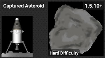 Captured Asteroid Landing | SFS 1.5.10 Tutorial on Hard Difficulty