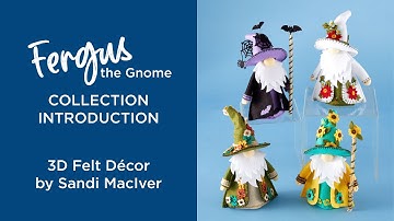 Introductie 3D Viltdecoratiecollectie | Sandi MacIver