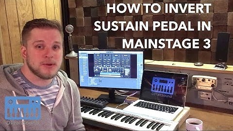 MainStage Tutorials: How To Invert or Reverse Your Sustain Pedal in MainStage - Sunday Sounds