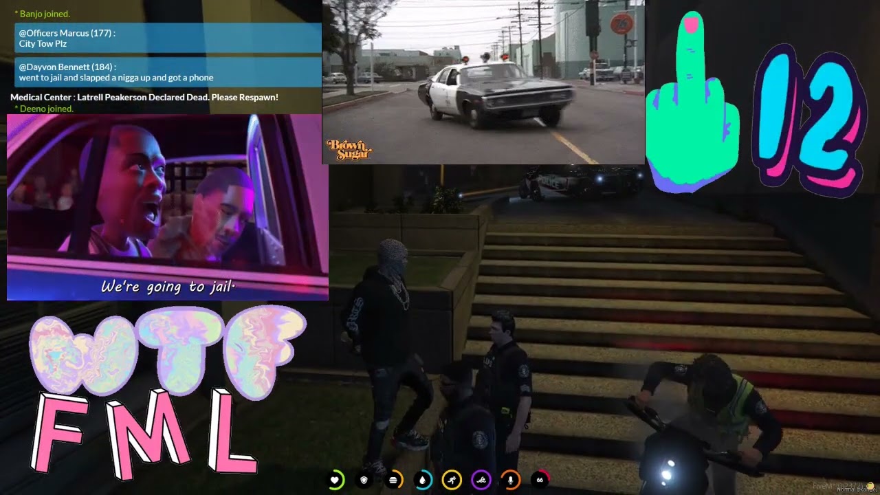 SKAYFF/WeasuL - GTA RP District10 | The Get Away Part 1 LSPD Big Big MAD !! (Fanum Server)