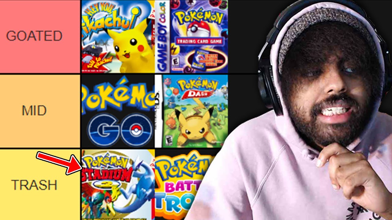 The Pokémon Spin-off Games Ranked From Worst To Best