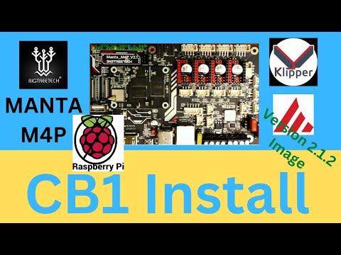 BTT – Manta M4P CB1 Klipper install