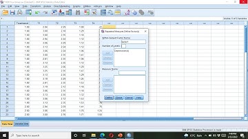 How to Conduct General Linear Repeated Measure ANOVA in SPSS (part-02)