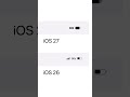 IOS New Battery Icon #ios27 #iosshorts #shortsfeed #tech #iphone #viral #tech