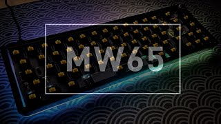Thock At A Cheap Price? MW65 Stacked Acrylic Keyboard | Gateron Yellow KS-3 | Typing Sound Test screenshot 5