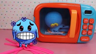 Toy microwave for kids, play and fun with me👧🎈🎈