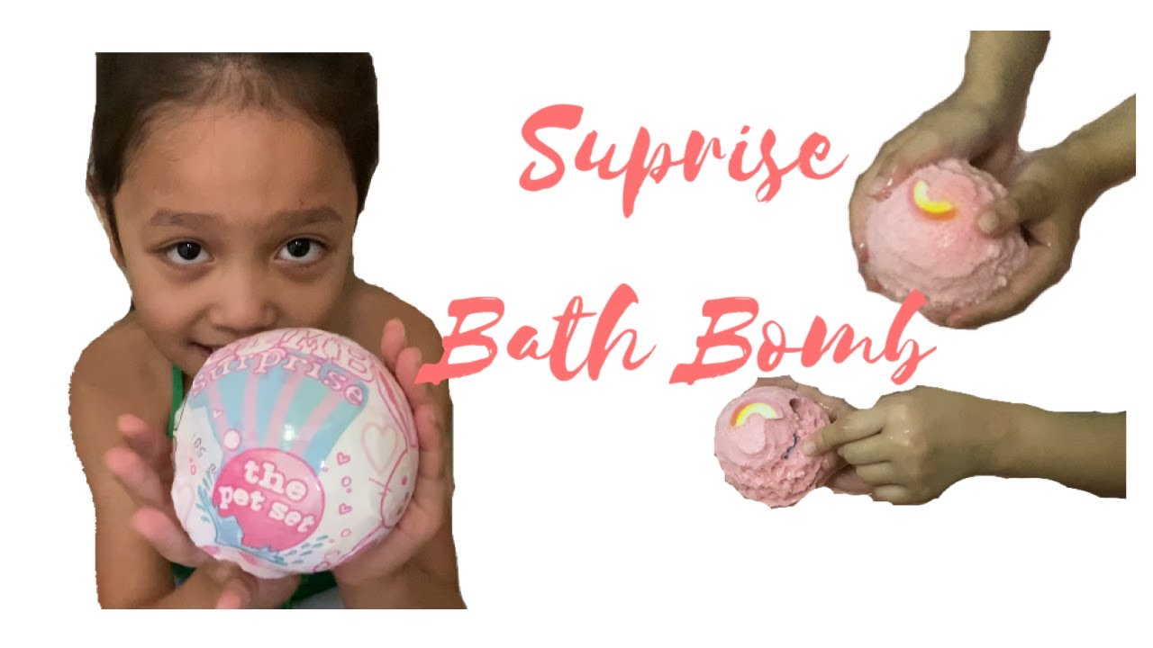SURPRISE BATH BOMB - YouTube