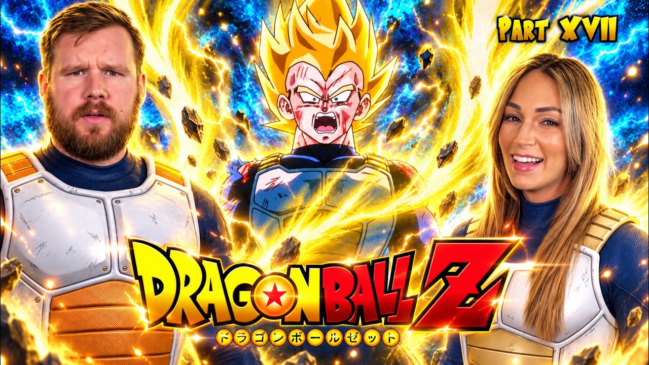 My wife REACTS to DRAGON BALL Z for the FIRST Time | Part 17 - Vegeta Becomes a SUPER SAIYAN