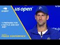 Novak Djokovic Press Conference | 2021 US Open Round 4