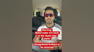 MetaTrader 4/5 back on the Apple iOS App store!