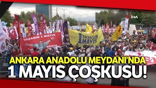 1 Mayıs Emek Ve Dayanışma Günü Ankarada Yüzlerce Kişiyle Kutlandı