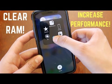 How To Clear RAM on iPhone X! (Increase Performance)