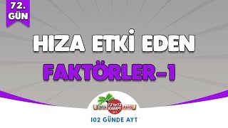 72.Gün L Hıza Etki Eden Faktörler - 1 Kimya Adası