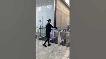 Contactless intelligent access control solution for office lobby!