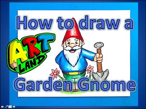 Comment dessiner un jardin Gnome