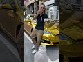 GOLD TESLAの前でケバブ食べてたら水をかけられてブチ切れる💢 #shorts