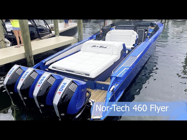 Nor-Tech 460 Flyer At 2020 Florida Powerboat Club Key West Poker Run
