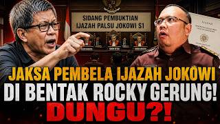 Download lagu JAKSA PEMBELA IJAZAH JOKOWI DI SKAK MAT ROCKY GERUNG!!! LOGIKA PEMBUKTIAN IJAZAH PALSU