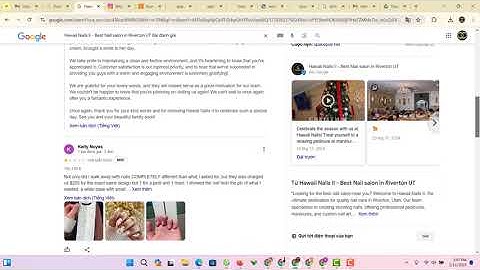 Salon USA | Tính năng Chat AI trả lời Review khách tự động trên Google Business