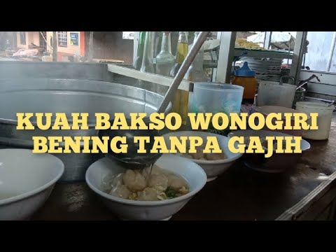 Resep Kuah Bakso Sapi Wonogiri