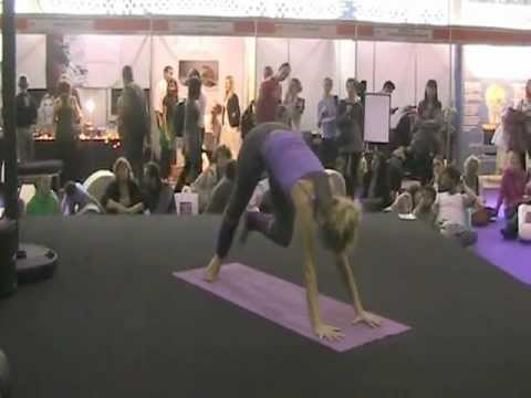 Sun Power Yoga by Magda at The Yoga Show 2011 Lond...