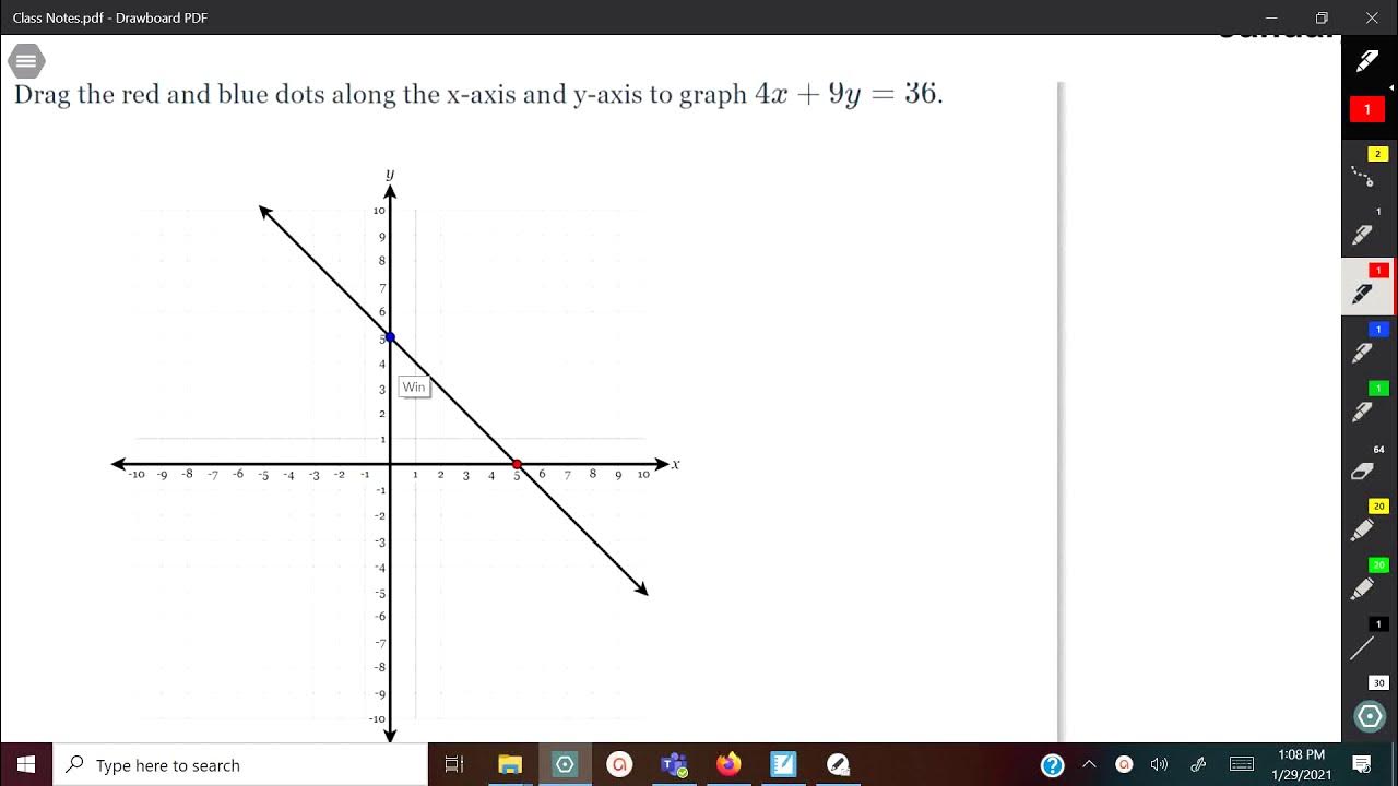Graphing Ax By C From Intercepts YouTube graphing-a-line-from-standard-form-ax-by-c-youtube