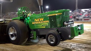 Tractor Pulling 2023: Pro Stock Tractors pulling at The Pullers Championship on Saturday night by JP Pulling Productions 3,992 views 2 months ago 8 minutes, 37 seconds