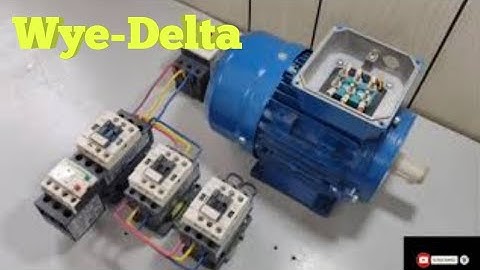 Star  Delta with Three Phase Motor Power Connection - Tagalog