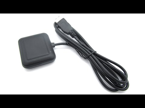 USB GPS GOX-56G - YouTube